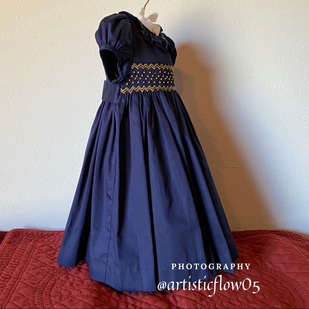 Every Little Girl Should Have A Navy Dress - Picture 5 of 9